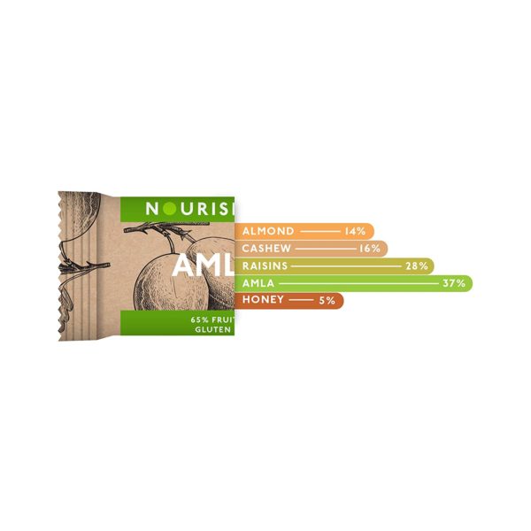 Nourish Organics Amla Bar, 30g (Pack of 6)-1