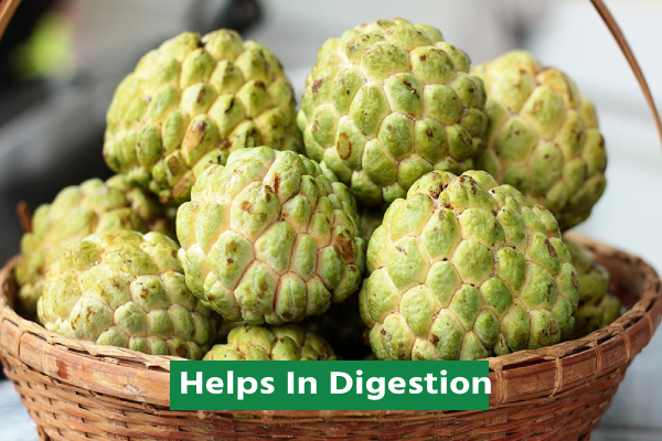 Custard apple Helps In Digestion