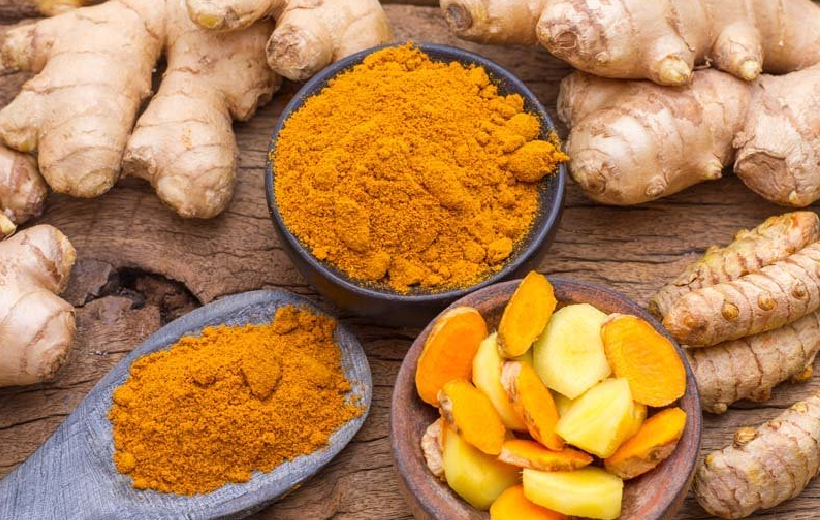 Ginger and Turmeric