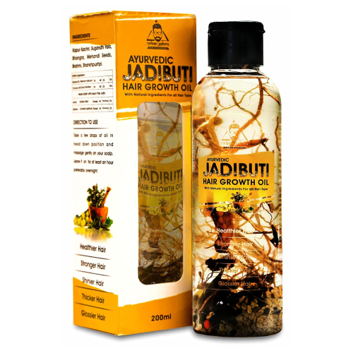 Urbangabru Ayurvedic Jadibuti Hair Oil for Hair Fall Control