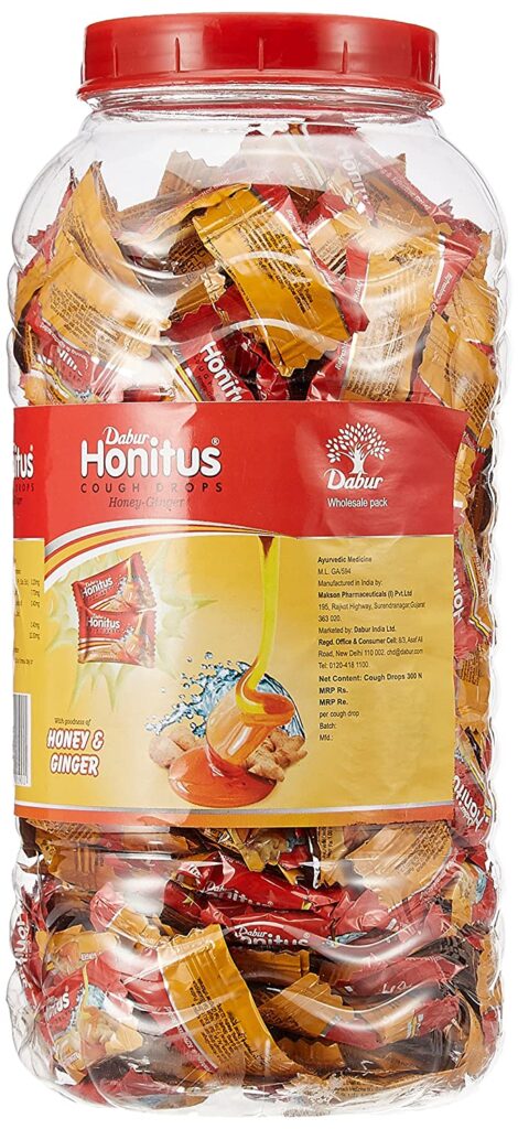 Dabur Honitus Lozenges Jar