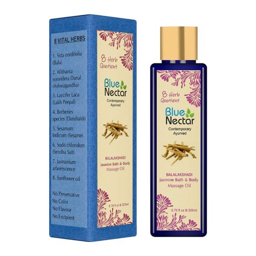 Blue Nectar Aromatherapy Sensuous Body Massage Oil