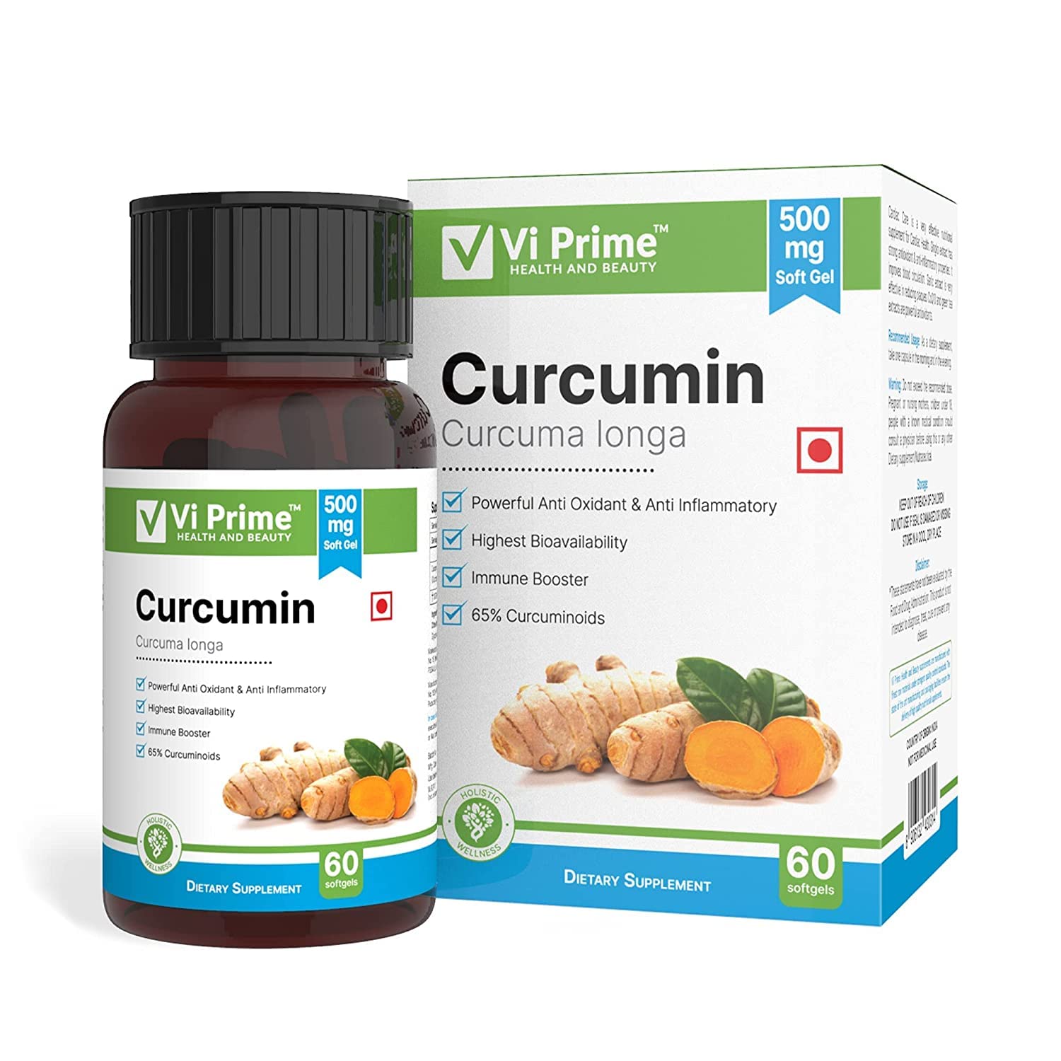 organic capsules turmeric