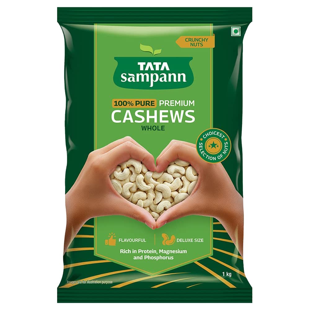 Tata Sampann Pure Cashews Whole