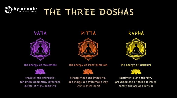 Ayurvedic Doshas: Vata, Pitta, and Kapha